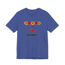 Load image into Gallery viewer, Unisex Tee: I Heart Hawai'i