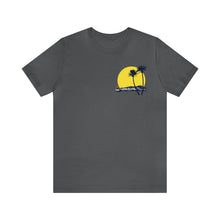 Load image into Gallery viewer, Unisex Tee: DH Palms Sunset_Front & Back Print