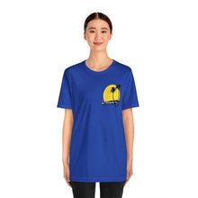 Load image into Gallery viewer, Unisex Tee: DH Palms Sunset_Front & Back Print