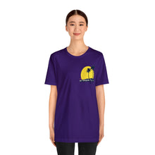 Load image into Gallery viewer, Unisex Tee: DH Palms Sunset_Front & Back Print