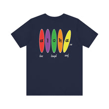 Load image into Gallery viewer, Unisex Tee: Aloha Boards_Back Print
