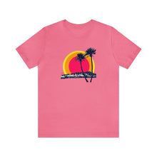 Load image into Gallery viewer, Unisex Tee: DH Palms Triple Sunset