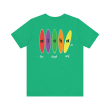 Load image into Gallery viewer, Unisex Tee: Aloha Boards_Back Print