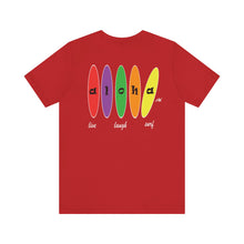 Load image into Gallery viewer, Unisex Tee: Aloha Boards_Back Print