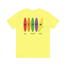 Load image into Gallery viewer, Unisex Tee: Aloha Boards_Back Print