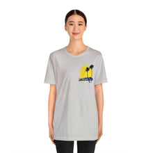 Load image into Gallery viewer, Unisex Tee: DH Palms Sunset_Front & Back Print