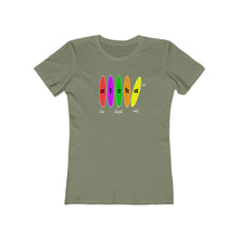 Load image into Gallery viewer, Women's Tee: Aloha Boards