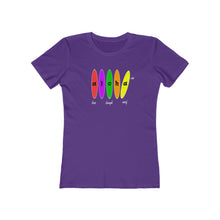 Load image into Gallery viewer, Women's Tee: Aloha Boards