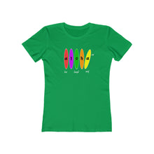 Load image into Gallery viewer, Women's Tee: Aloha Boards