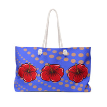 Load image into Gallery viewer, Hibiscus Weekender Bag