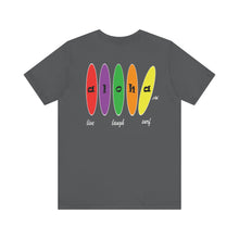 Load image into Gallery viewer, Unisex Tee: Aloha Boards_Back Print