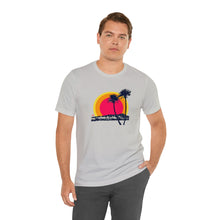 Load image into Gallery viewer, Unisex Tee: DH Palms Triple Sunset