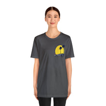 Load image into Gallery viewer, Unisex Tee: DH Palms Sunset_Front & Back Print