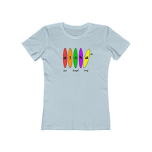 Load image into Gallery viewer, Women's Tee: Aloha Boards