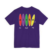 Load image into Gallery viewer, Unisex Tee: Aloha Boards_Back Print