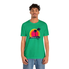 Load image into Gallery viewer, Unisex Tee: DH Palms Triple Sunset