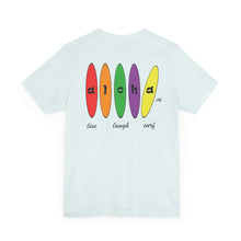 Load image into Gallery viewer, Unisex Tee: Aloha Boards_Back Print