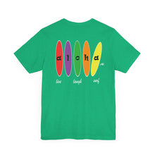 Load image into Gallery viewer, Unisex Tee: Aloha Boards_Back Print