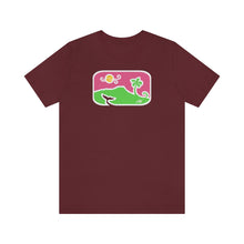 Load image into Gallery viewer, Unisex Tee: Diamond Head Dancing Whale in Color