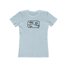 Load image into Gallery viewer, Women's Tee: Diamond Head Dancing Whale