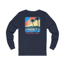 Load image into Gallery viewer, Unisex Long Sleeve Tee: DH Palms Comic_Front & Back Print