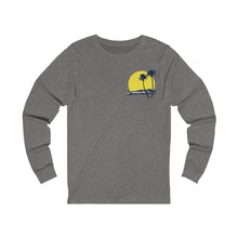 Load image into Gallery viewer, Unisex Long Sleeve Tee: DH Palms Sunset_Front & Back Print