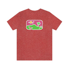Load image into Gallery viewer, Unisex Tee: Diamond Head Dancing Whale in Color