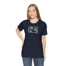 Load image into Gallery viewer, Unisex Tee: Diamond Head Dancing Whale