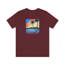 Load image into Gallery viewer, Unisex Tee: Diamond Head Palms Comic