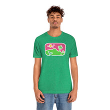 Load image into Gallery viewer, Unisex Tee: Diamond Head Dancing Whale in Color