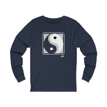 Load image into Gallery viewer, Unisex Long Sleeve Tee: Yin Yang_Front Print