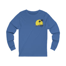 Load image into Gallery viewer, Unisex Long Sleeve Tee: DH Palms Sunset_Front & Back Print