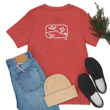 Load image into Gallery viewer, Unisex Tee: Diamond Head Dancing Whale