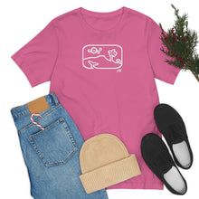 Load image into Gallery viewer, Unisex Tee: Diamond Head Dancing Whale