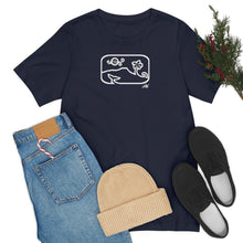 Load image into Gallery viewer, Unisex Tee: Diamond Head Dancing Whale