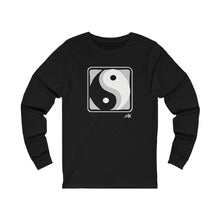 Load image into Gallery viewer, Unisex Long Sleeve Tee: Yin Yang_Front Print