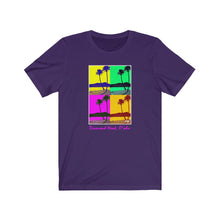 Load image into Gallery viewer, Unisex Tee: Diamond Head Palms PopArt
