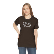 Load image into Gallery viewer, Unisex Tee: Diamond Head Dancing Whale