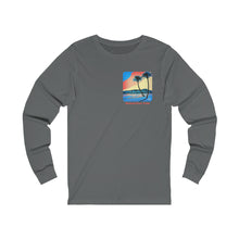Load image into Gallery viewer, Unisex Long Sleeve Tee: DH Palms Comic_Front & Back Print