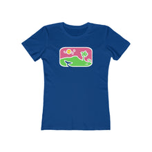 Load image into Gallery viewer, Women's Tee: Diamond Head Dancing Whale in Color