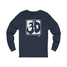Load image into Gallery viewer, Unisex Long Sleeve Tee: Om_Front Print