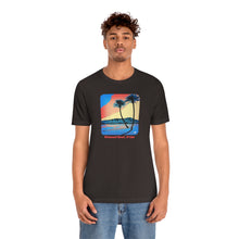 Load image into Gallery viewer, Unisex Tee: Diamond Head Palms Comic