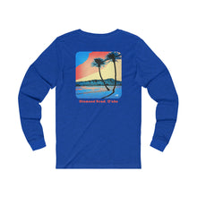 Load image into Gallery viewer, Unisex Long Sleeve Tee: DH Palms Comic_Front & Back Print