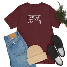 Load image into Gallery viewer, Unisex Tee: Diamond Head Dancing Whale