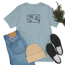 Load image into Gallery viewer, Unisex Tee: Diamond Head Dancing Whale