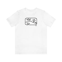 Load image into Gallery viewer, Unisex Tee: Diamond Head Dancing Whale