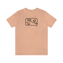 Load image into Gallery viewer, Unisex Tee: Diamond Head Dancing Whale