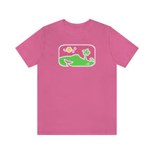 Load image into Gallery viewer, Unisex Tee: Diamond Head Dancing Whale in Color