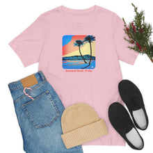Load image into Gallery viewer, Unisex Tee: Diamond Head Palms Comic