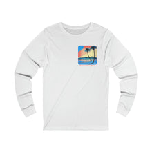 Load image into Gallery viewer, Unisex Long Sleeve Tee: DH Palms Comic_Front & Back Print